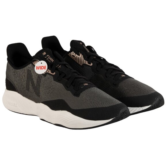New Balance Women's FuelCell Shift Tr V1 Cross Trainer Black Gold Metallic 10.5 - Picture 1 of 14
